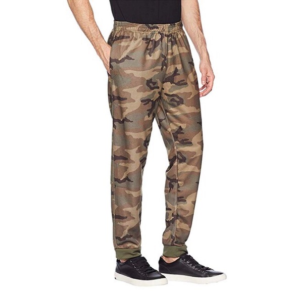 camo polo joggers